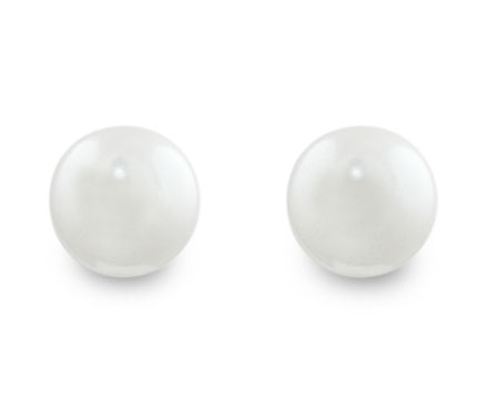 Large White Pearl Earring (14mm)