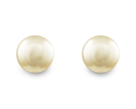 Ivory Pearl Stud Earring (8mm/10mm) 